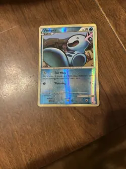 Pokemon TCG Wooper 88/123 Basic 50 HP Water 2010 English Reverse Holo - Image 5