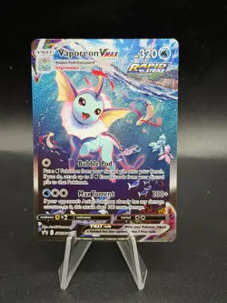 Vaporeon VMAX SWSH182 SWSH: Sword & Shield Promo Cards Holo NM EK3 - Image 1