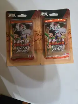 2 Union Arena TCG Hunter X Hunter Volume 1 Booster Pack UE02BT [12 Cards] - Image 1