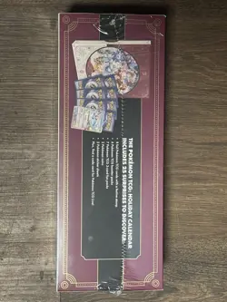 Read~ 2025 Pokemon TCG Cards Pokemon Advent Calendar #4 Brand New Factory Sealed - Image 3