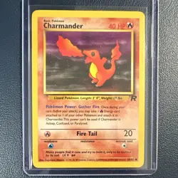 Pokemon TCG Team Rocket Lot 5 Dark Cards - Charmander, Charmeleon 1999 Wizards - Image 3