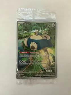 Snorlax 051 (Pokemon Center Exclusive) SV: Scarlet & Violet Promo Card SEALED - Image 1