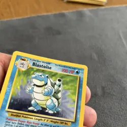 Pokemon TCG Blastoise Holo Rare Card Base Set 2/102 Unlimited - Vintage LP - Image 5