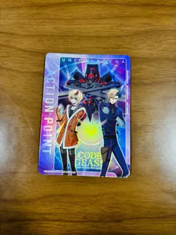 Union Arena Code Geass Roze of the Recapture Action Point Japanese AP Card - Image 1
