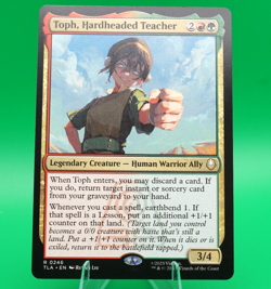 Toph, Hardheaded Teacher | #246 | Rare | Regular | MTG Avatar | See Store Sales! - Image 1