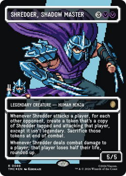 Shredder, Shadow Master (FOIL) x1 - MTG TMC #88 - Image 1