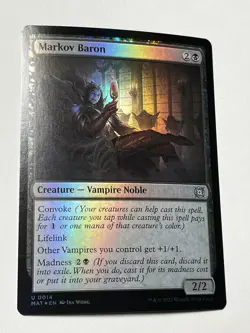 Markov Baron March of the Machine: The Aftermath Foil - Image 1