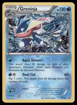 GRENINJA XY162 PR-XY XY BLACK STAR PROMOS POKEMON PROMO MP - Image 2
