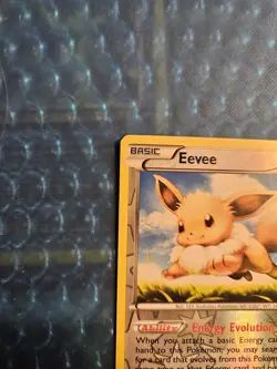 Eevee 80/111 XY-Furious Fists Reverse Holo. Very Nice Condition Pokemon TCG - Image 4