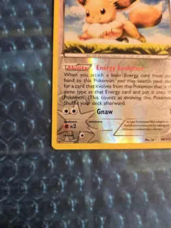 Eevee 80/111 XY-Furious Fists Reverse Holo. Very Nice Condition Pokemon TCG - Image 5