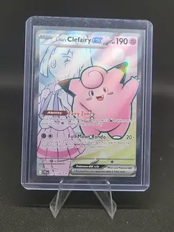 Pokemon TCG Lillie's Clefairy EX Journey Together 173/159 - Image 1