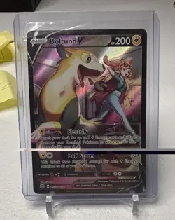 Boltund V TG13/TG30 Pokemon Brilliant Stars Trainer Gallery Full Art Holo NM - Image 1