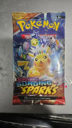 Pokemon Surging Sparks Booster Pack (artwork might vary) - Image 2