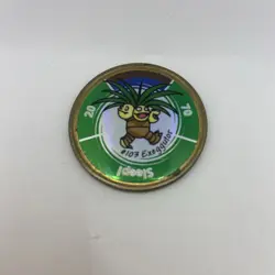 Exeggutor #103 and Ponyta #77 1998 Pokemon Metal Coins Vintage Battling Game - Image 3