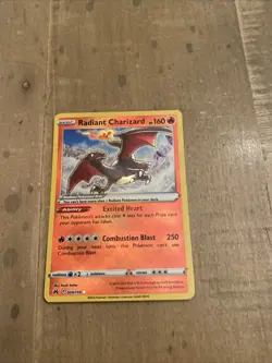 (3) Pokemon TCG Radiant Charizard Crown Zenith 020/159 Holo Radiant Rare. - Image 2