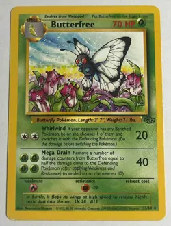 Butterfree 1999 Pokemon Jungle #33/64 - Image 1
