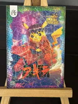 Akira Pikachu #149 - Laser Holo - Electric Pikachu Cosplay - Pokemon ZL13 - Image 1