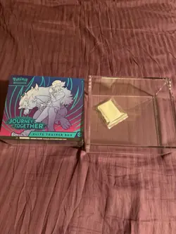Pokemon ETB Acrylic Display Case - Elite Trainer Box Display Free Cleaning Cloth - Image 3