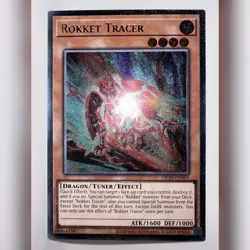 Yu-Gi-Oh Rokket Tracer OP30-EN001 Ultimate Rare - Image 2