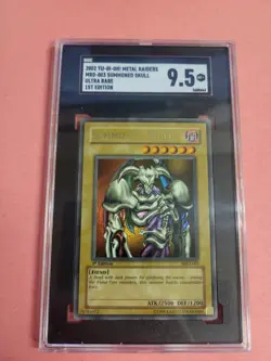 Yu-Gi-Oh! Summoned Skull 2002 Metal Raiders 1st Edition SGC 9.5 - Image 1
