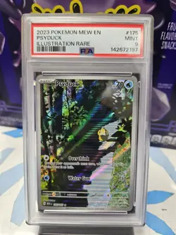Pokemon TCG Psyduck Scarlet Violet 151 Holo PSA Graded 9 Card - Image 1