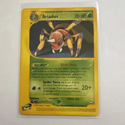 Pokemon TCG - ARIADOS - 3/147 - RARE - E-Card Series: Aquapolis (2002) LP - Image 1