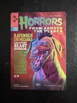 MTG - NM - Ravenous Chupacabra - RAINBOW FOIL - Secret Lair - Image 1