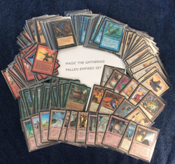 FALLEN EMPIRE COMPLETE SET 187cards MTG Unplayed Near mint to Light play - Image 1
