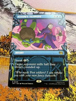 1x Kitsune's Technique - Showcase NM Eng MTG - MTG TMNT - Image 3