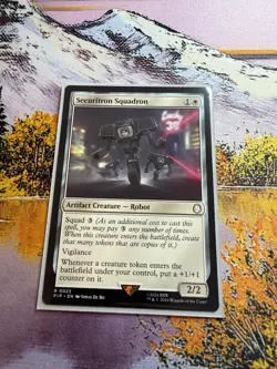 Securitron Squadron [Universes Beyond Fallout] NM MTG - Image 1