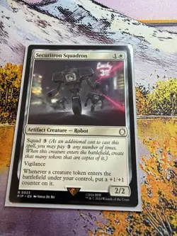 Securitron Squadron [Universes Beyond Fallout] NM MTG - Image 5