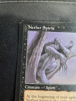 1999 MAGIC: THE GATHERING MERCADIAN MASQUES NETHER SPIRIT #149 - Image 2