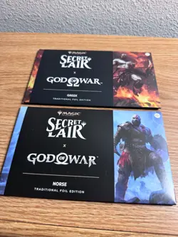 Secret Lair PlayStation Lot: God of War: Greek & Norse (Traditional Foil) - Image 1