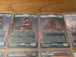 Magic The Gathering LOTR Foil LOT 63x (mount Doom Scene) + - Image 4