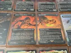 Magic The Gathering LOTR Foil LOT 63x (mount Doom Scene) + - Image 5