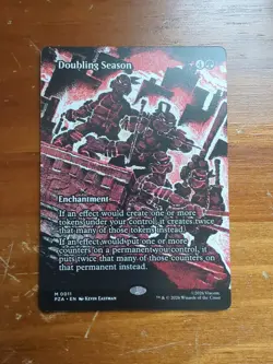 Doubling Season (Borderless) Teenage Mutant Ninja Turtles Source Material... - Image 1
