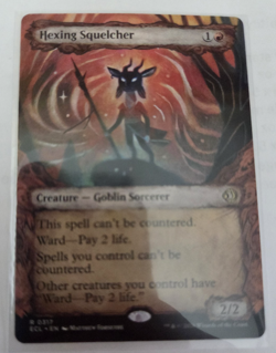 MTG, Hexing Squelcher (Showcase) Lorwyn Eclipsed Regular NM - Image 1