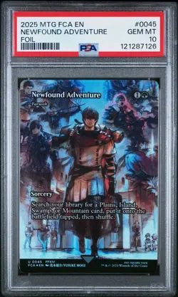 Newfound Adventure - #45 - Showcase - Foil - Final Fantasy - FCA - PSA 10 - Image 2