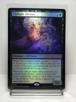 Twilight Diviner (Foil) Lorwyn Eclipsed 0122 Rare MTG - Image 1