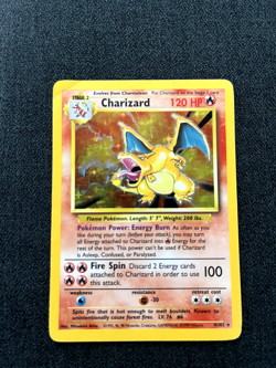Pokemon TCG Charizard 004/102 Base Set Holo (Read Description) - Image 1