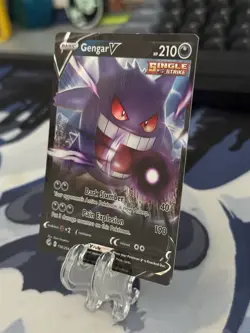 Gengar V 156/264 Swsh08 Fusion Strike Ultra Rare Holo Pokemon Card - NM - Image 3