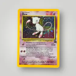Pokemon TCG Mew WOTC Promo 9 Holo - Image 4