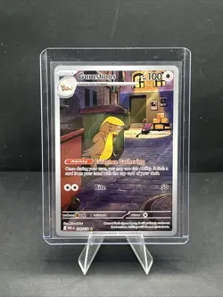 2025 Pokemon Gunshoos Illustration Rare 153/132 Mega Evolution Holo Near Mint - Image 1