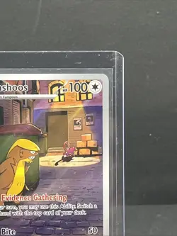 2025 Pokemon Gunshoos Illustration Rare 153/132 Mega Evolution Holo Near Mint - Image 2