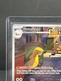 2025 Pokemon Gunshoos Illustration Rare 153/132 Mega Evolution Holo Near Mint - Image 3
