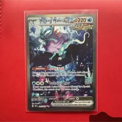 Pokemon Walking Wake EX 205/162 SV05 Temporal Forces SAR Holo 220 HP - Image 1