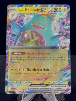 Pokemon-Mega Evolution Ascended Heroes-Iono's Bellibolt-070/217-Double Rare-M/NM - Image 1