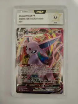 Carte Pokemon - Mentali VMAX 065/203 - Evolution Celeste EB07 PCA9.5 - Image 1