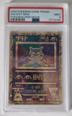 Pokemon the Movie 2000 Ancient Mew PSA 9 Promo - Image 1