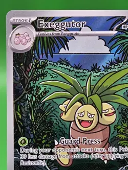 Pokemon TCG Exeggutor Me01 Mega Evolution Full Art Rare Holo 135/132 Eng - Image 2